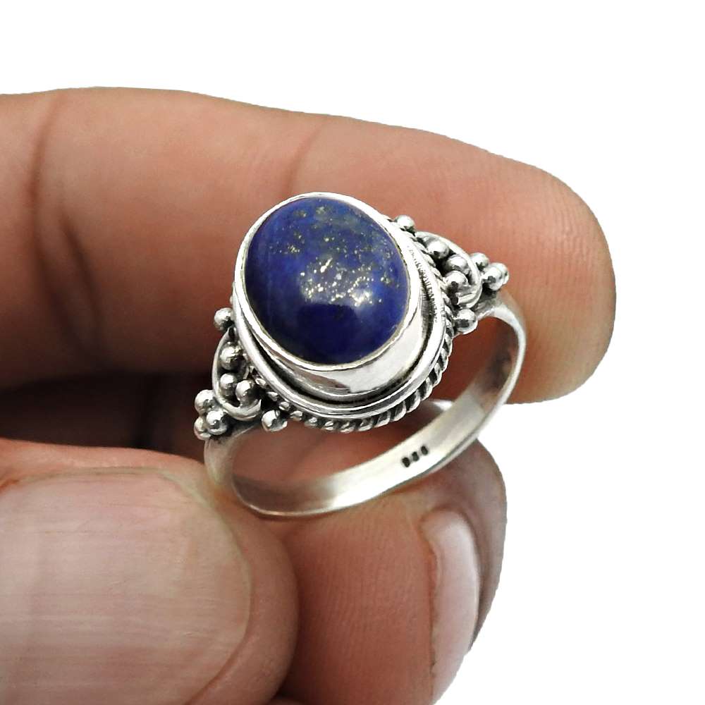 Rainbow Moonstone Gemstone Handmade Ring 925 Silver Jewelry A7