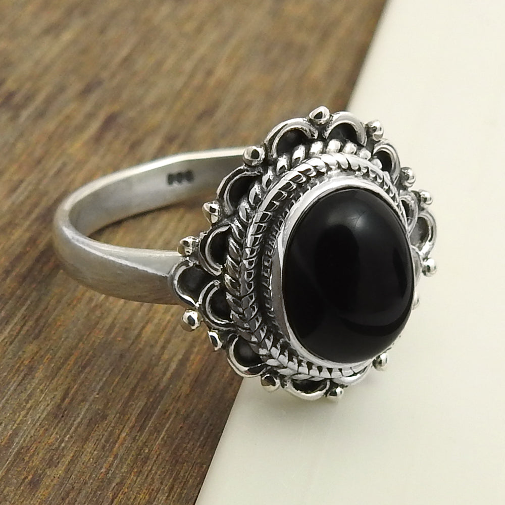 Rainbow Moonstone Gemstone Ring Size 8 925 Sterling Silver Fine Jewelry D52