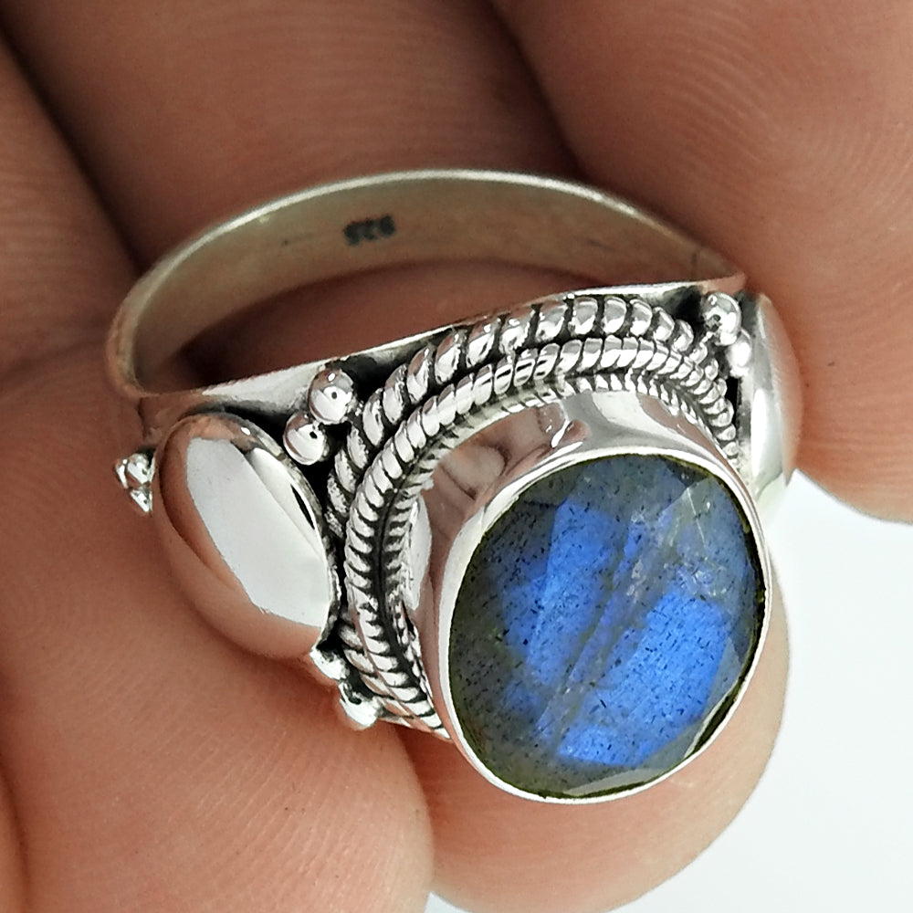 Fantasy 925 Sterling Silver Amethyst Ring
