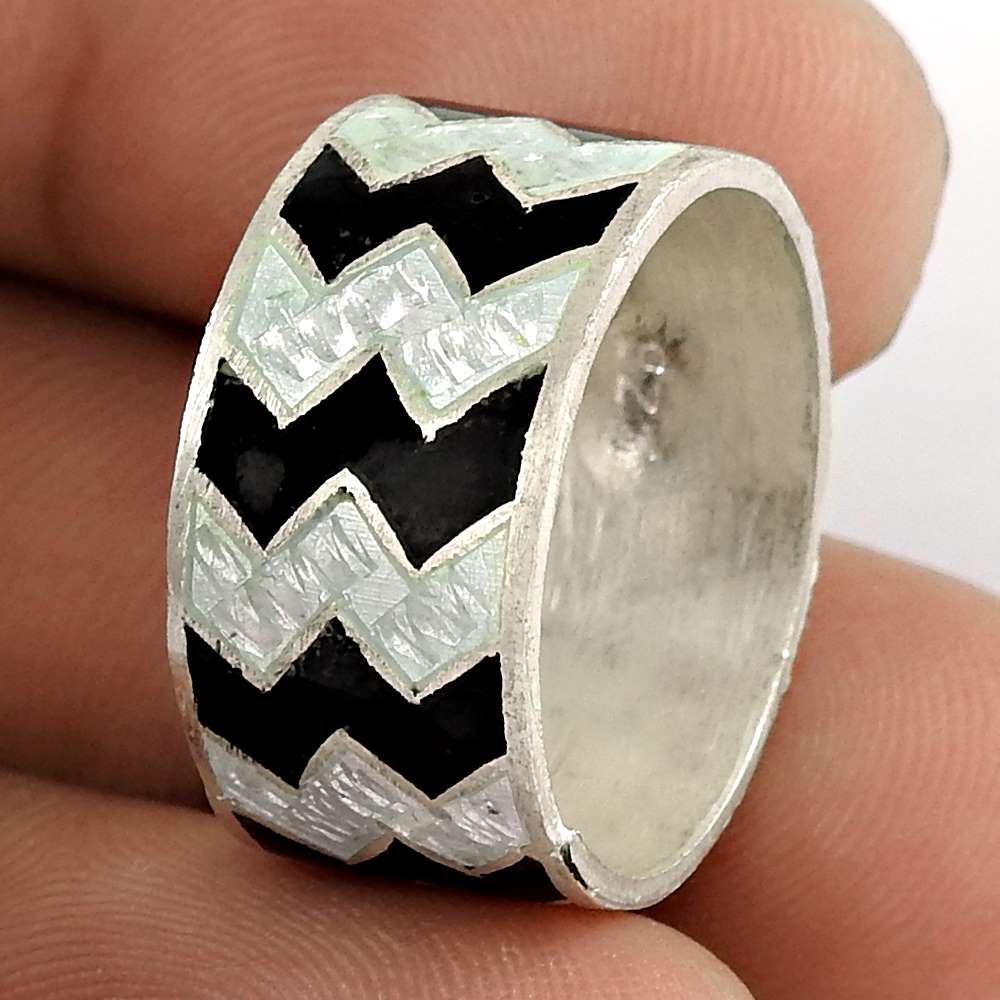 So In Love 925 Sterling Silver Enamel Ring