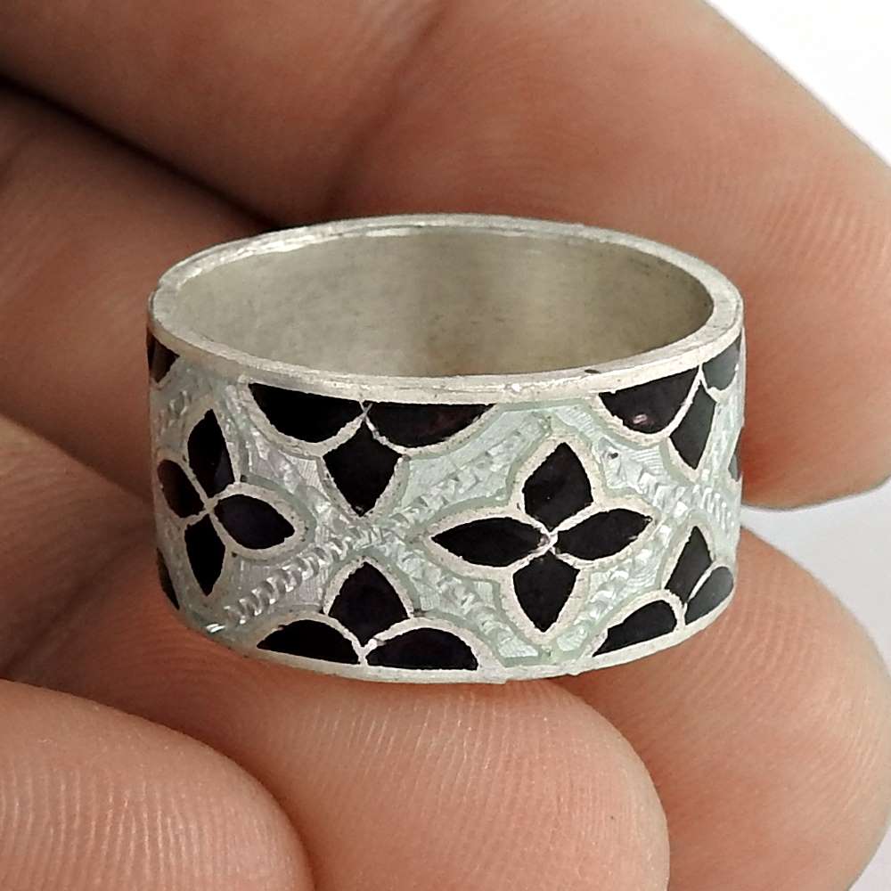 Lilac Kiss 925 Sterling Silver Enamel Ring Hersteller