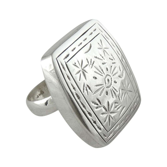 Tropical Glow Handmade 925 Sterling Silver Ring Al por mayor