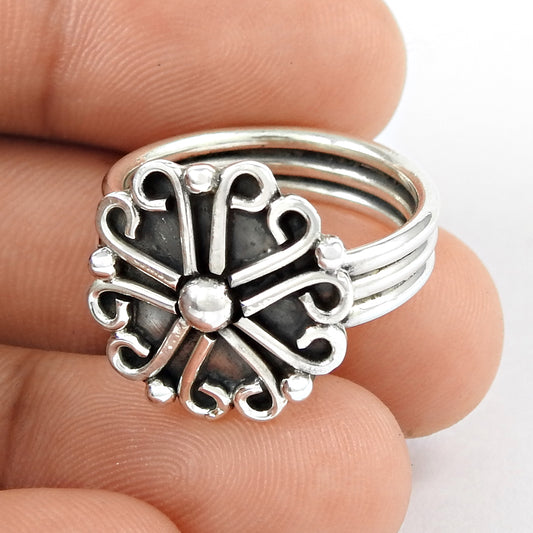 Big Fabulous 925 Silver Ring
