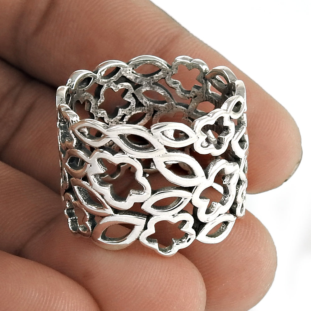 Very Delicate Handmade 925 Sterling Silver Ring