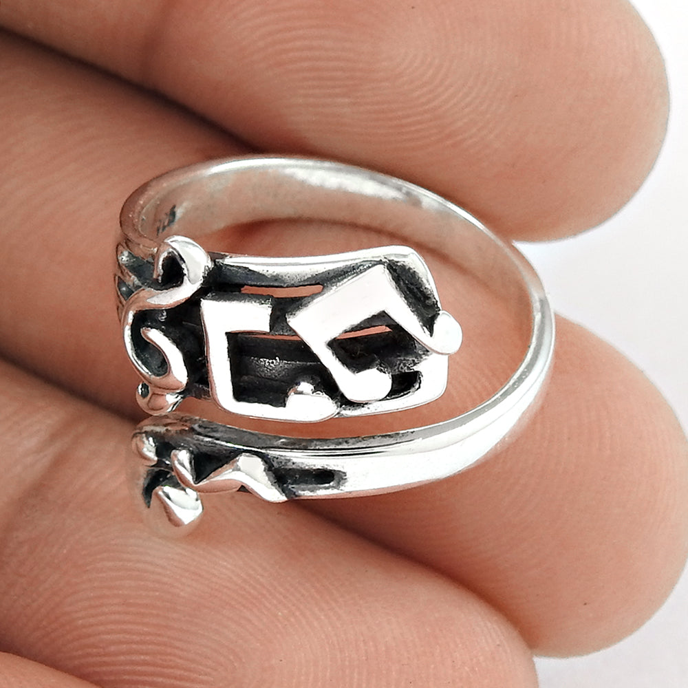 Classy Design Handmade 925 Sterling Silver Ring