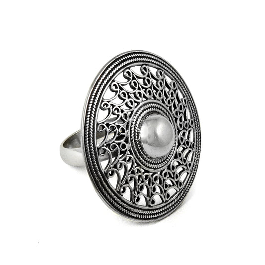 Latest Fashion 925 Sterling Silver Ring Size 7.5 Handmade Jewelry K2