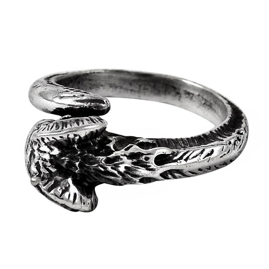 Briliance 925 Sterling Silver Dragon Style Ring