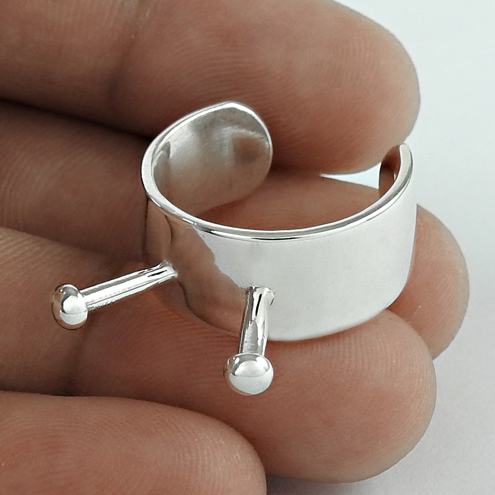 Good Looking Solid 925 Sterling Silver Ring Wholesale