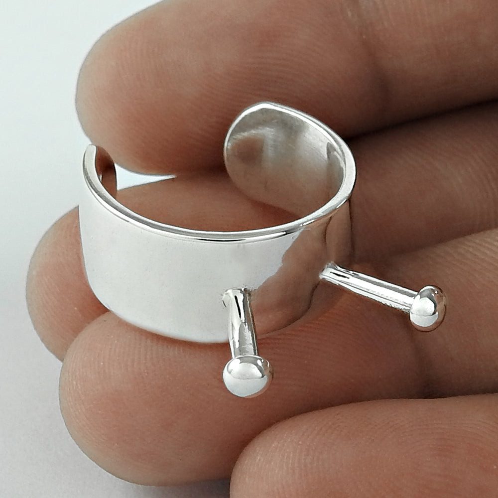 Good Looking Solid 925 Sterling Silver Ring Wholesale