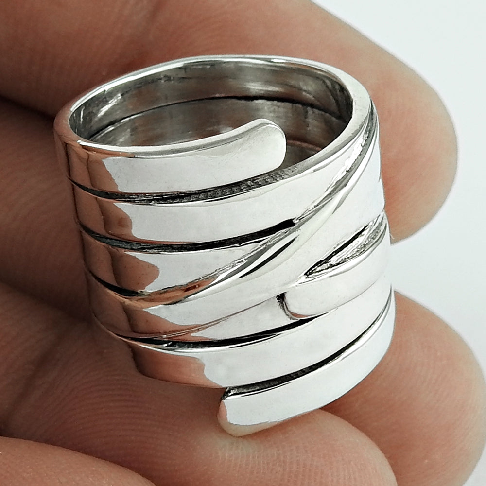 New Awesome 925 Sterling Silver Ring Jewellery