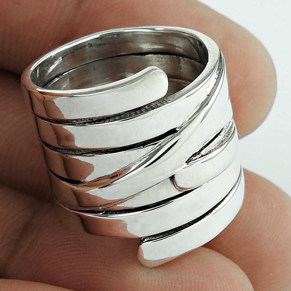 New Awesome 925 Sterling Silver Ring Jewellery