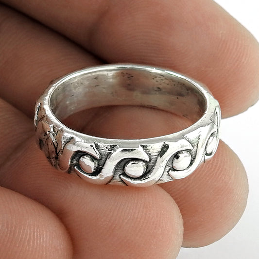 Lavender Dreams Solid 925 Sterling Silver Ring