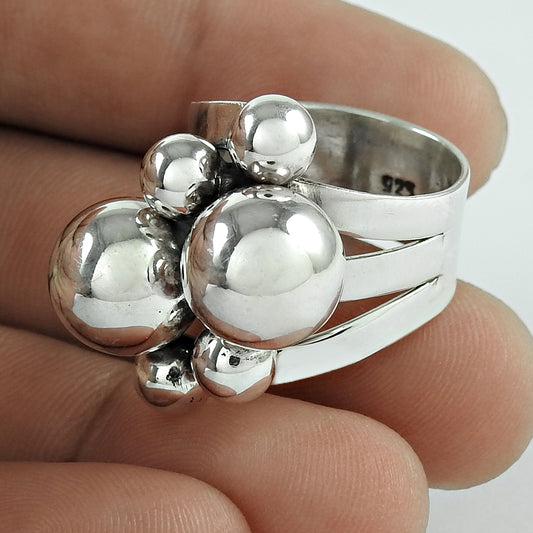 Sterling Silver Handmade Fashion Jewellery Charming Sterling Silver Ring Mayorista