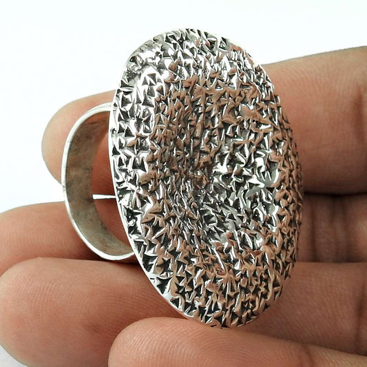 Graceful 925 Sterling Silver Handmade Ring Wholesale Jewellery